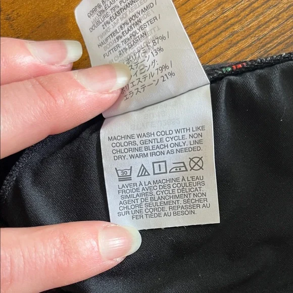 NWT Madewell Tie Front Top Fresh Strawberries Bikini - High-Waited Bottom  -S - Picture 16 of 16